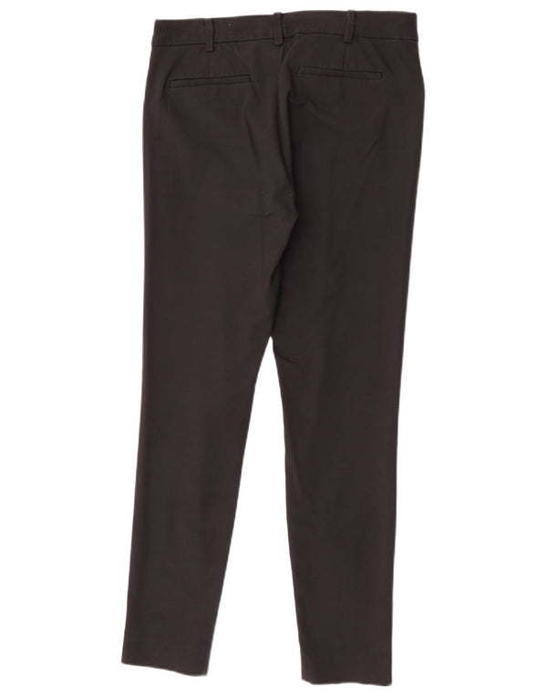 Pantaloni casual slim da donna Ralph Lauren US 4 Small W28 L28 cotone nero