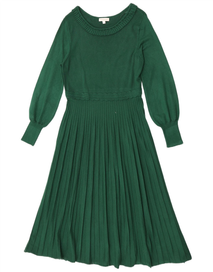 Abito maglione da donna Monsoon UK 14 Large Verde