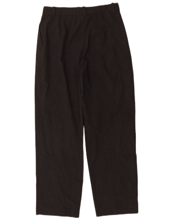 Pantaloni da abito con pegging da donna Zara piccoli W26 L29 poliestere grigio