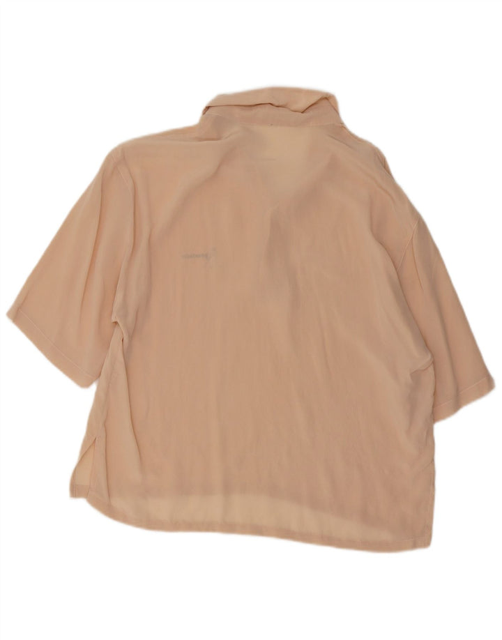 Camicia a maniche corte da uomo Pancaldi & B taglia 15 1/2 39 Beige medio