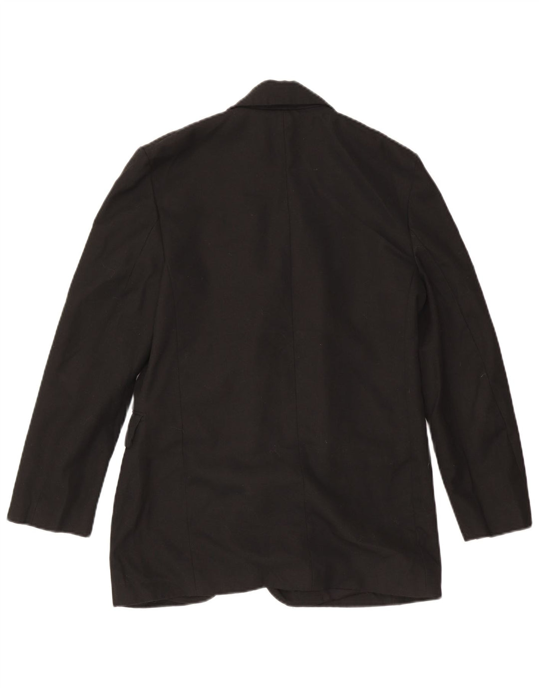 Giacca blazer a 2 bottoni da donna Zara UK 10 piccola viscosa nera