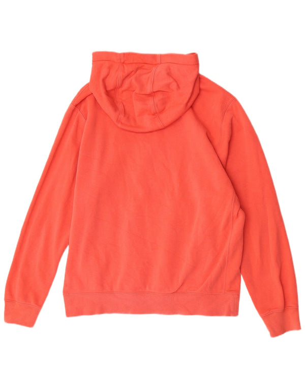 Felpa con cappuccio Nike Regular Fit da uomo in cotone arancione medio
