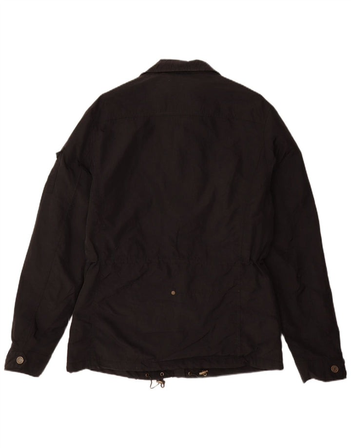 Giacca militare da uomo Calvin Klein Jeans UK 40 Large nylon nero