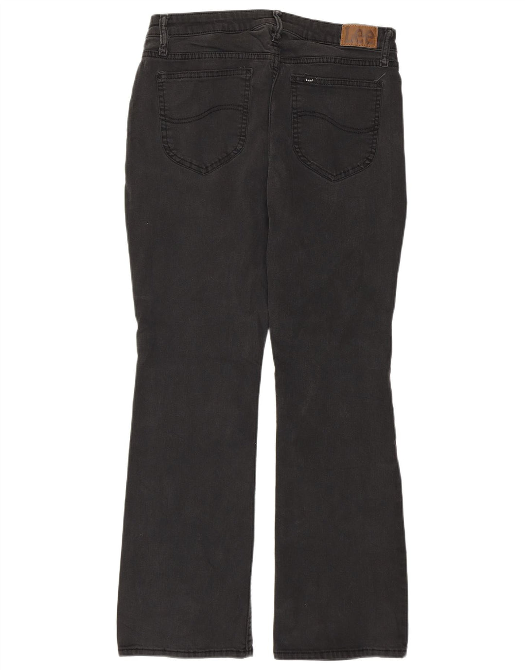 Jeans Bootcut da donna Lee UK 14 XL W36 L28 Cotone grigio