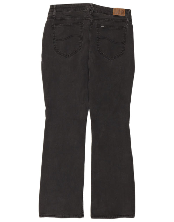 Jeans Bootcut da donna Lee UK 14 XL W36 L28 Cotone grigio
