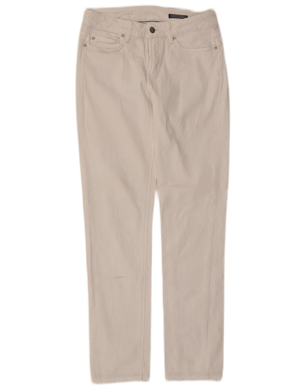 Jeans slim da donna Tommy Hilfiger Milano RW W28 L29 bianchi