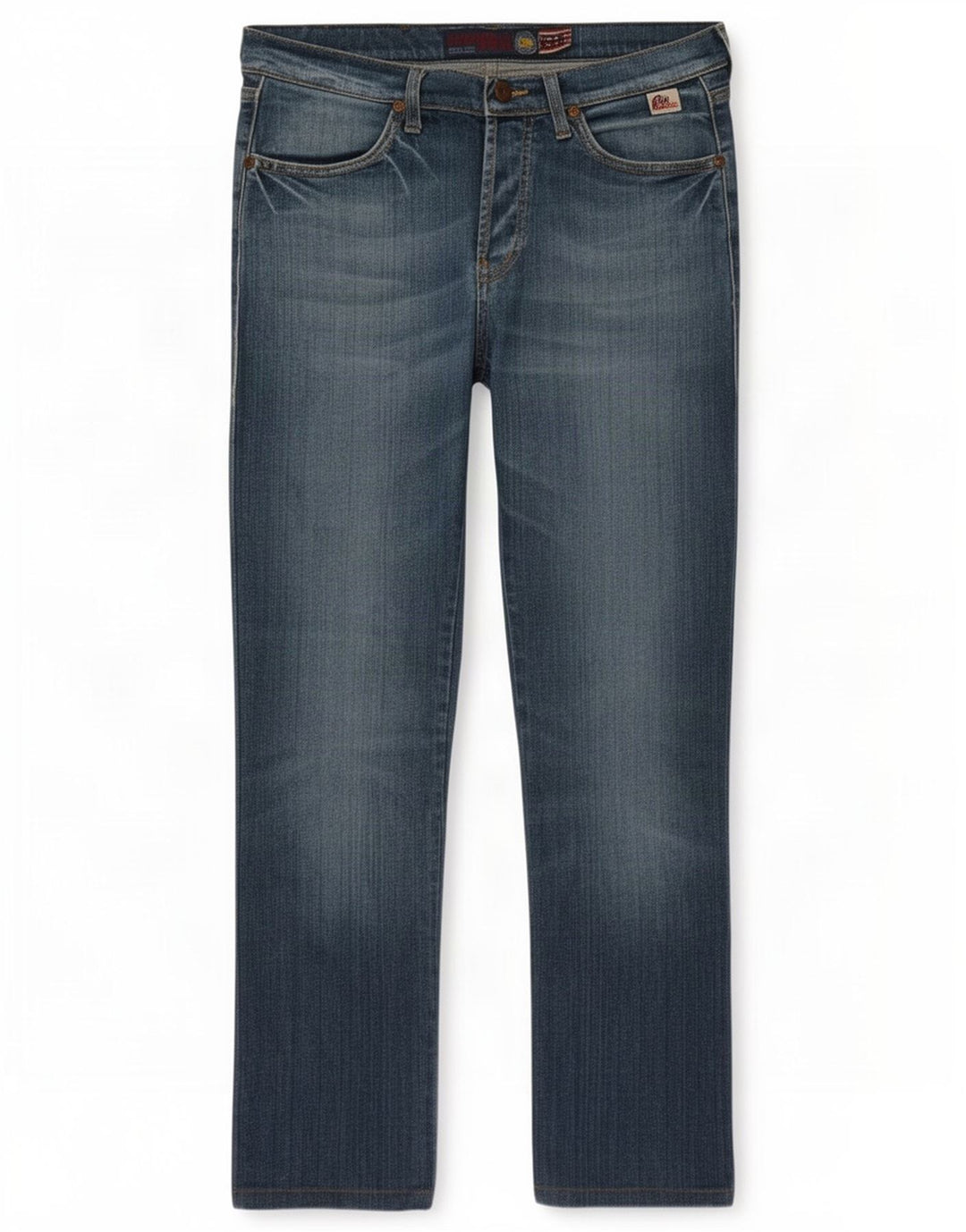 Jeans dritti da donna Roy Rogers W33 L29 cotone blu