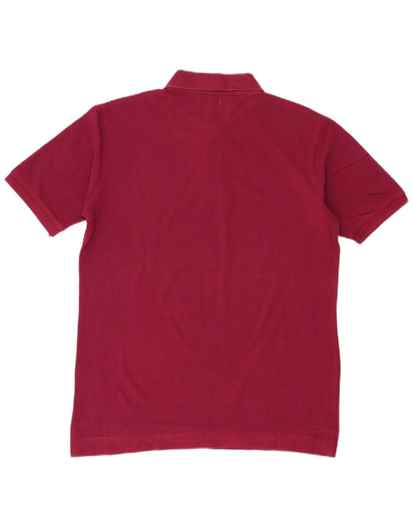 Polo Kappa Uomo Large Bordeaux In Cotone