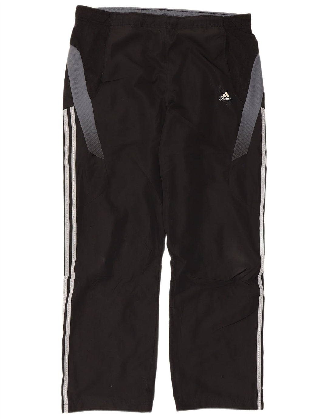 Pantaloni da tuta Adidas Climacool da uomo grandi in poliestere color block nero