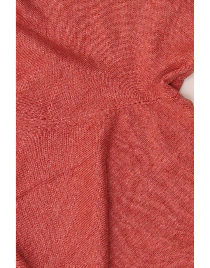 Maglione girocollo corto da donna Marks & Spencer UK 16 grande rosso