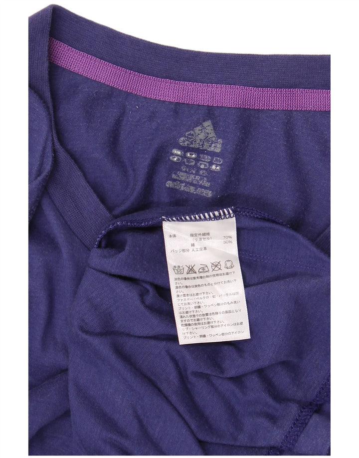 Maglietta ADIDAS da uomo grande viola