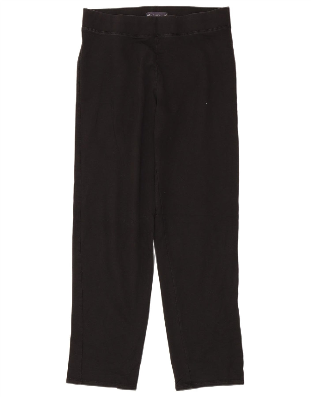 Leggings da donna Marks & Spencer UK 12 cotone nero medio