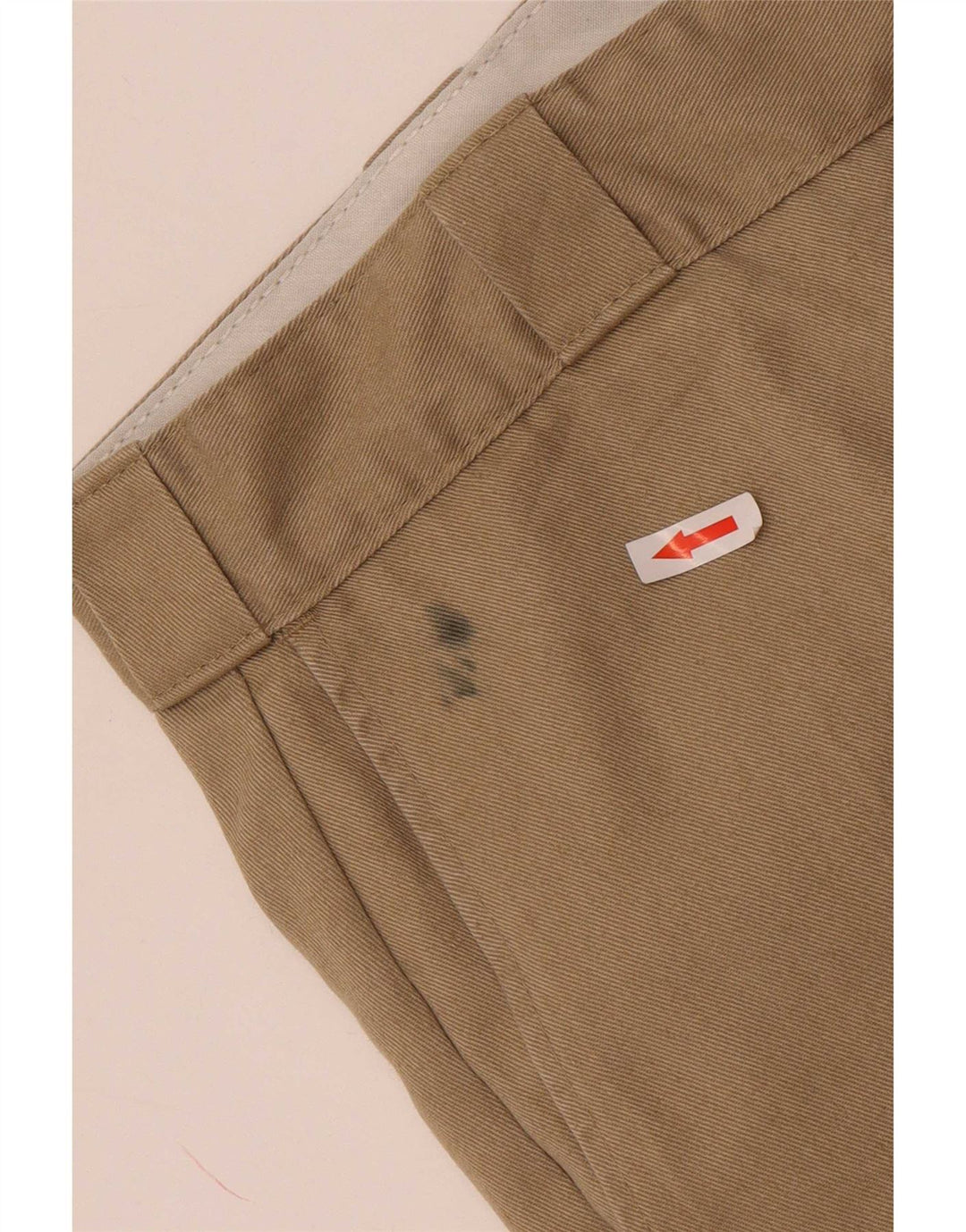 Pantaloni chino dritti da uomo Dickies W40 L32 poliestere beige