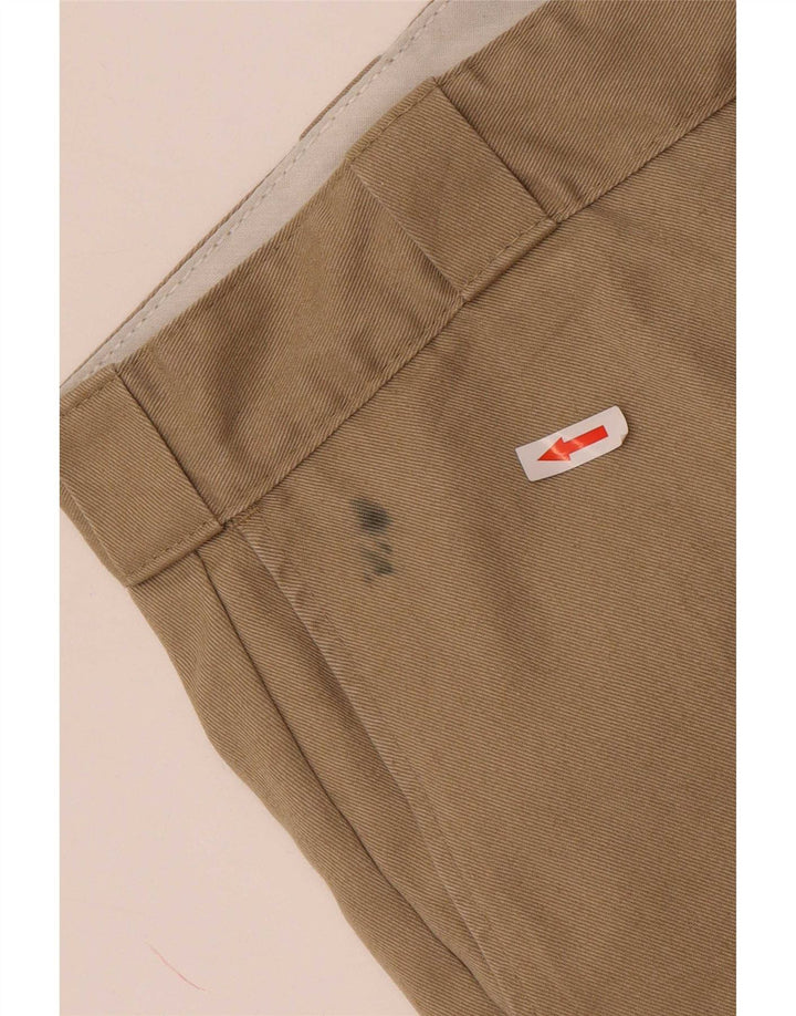 Pantaloni chino dritti da uomo Dickies W40 L32 poliestere beige