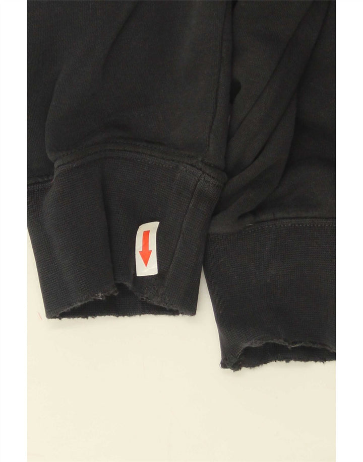Felpa Nike Uomo Maglia Media Cotone Nero