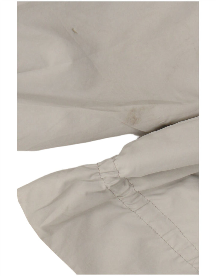 Giubbotto bomber da donna Zara UK 16 grande poliestere grigio