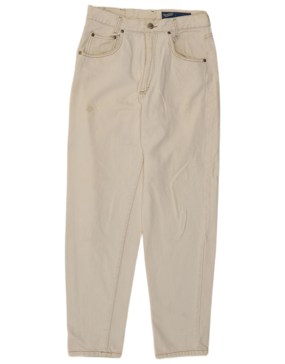 Jeans affusolati da uomo Gas W32 L30 cotone bianco