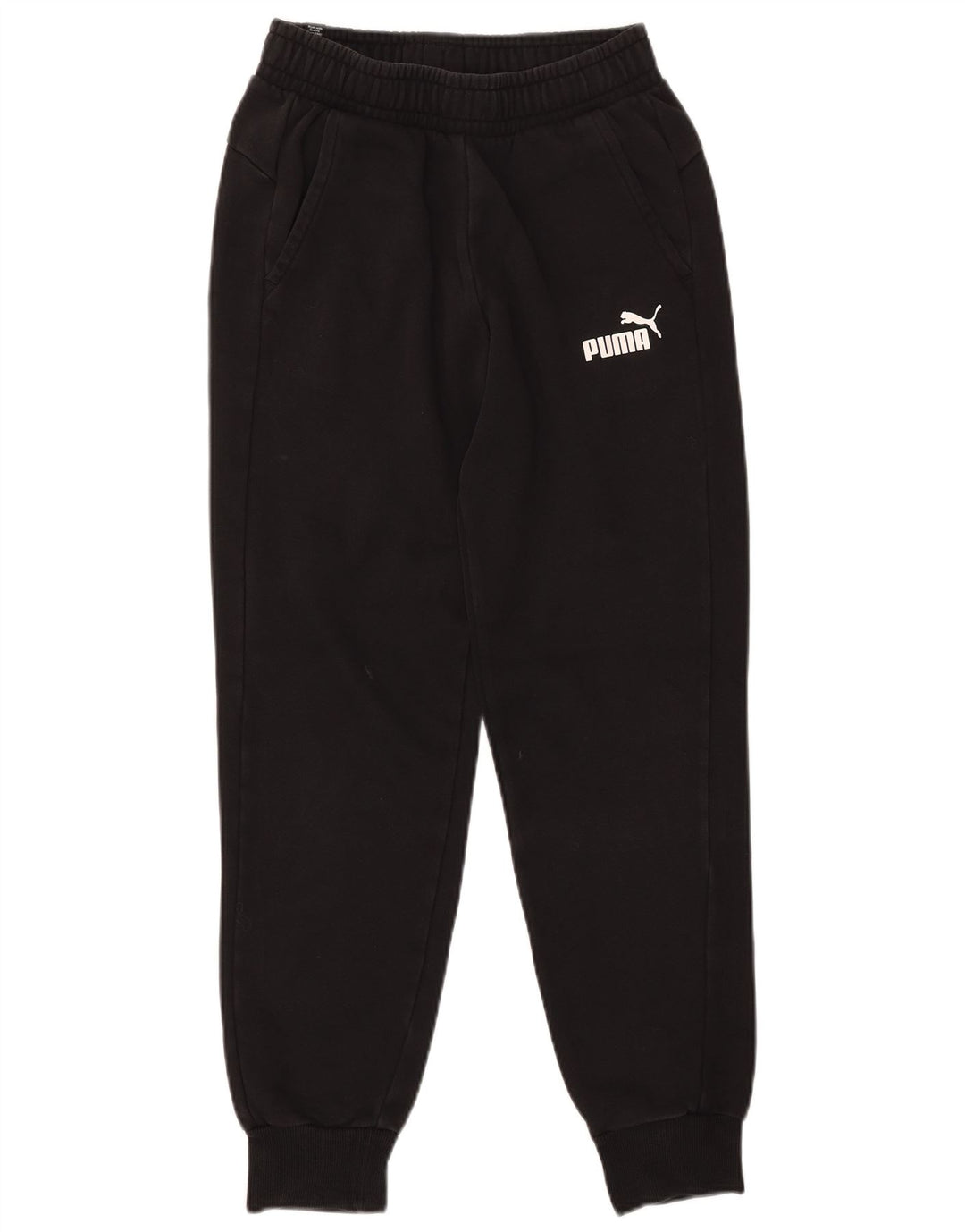 Pantaloni da tuta da uomo Puma Joggers piccoli in cotone nero