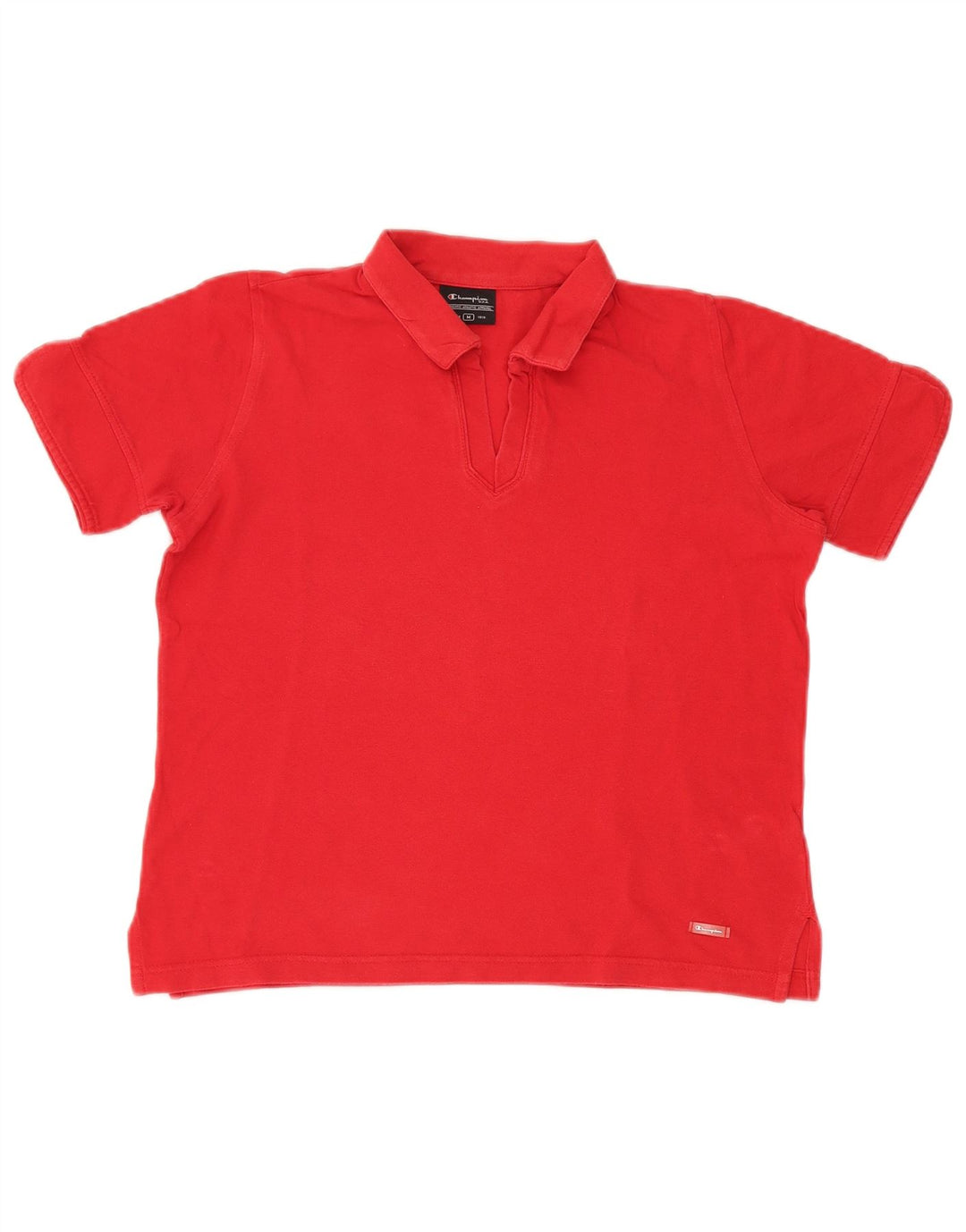 Polo corta da donna Champion UK 14 cotone rosso medio