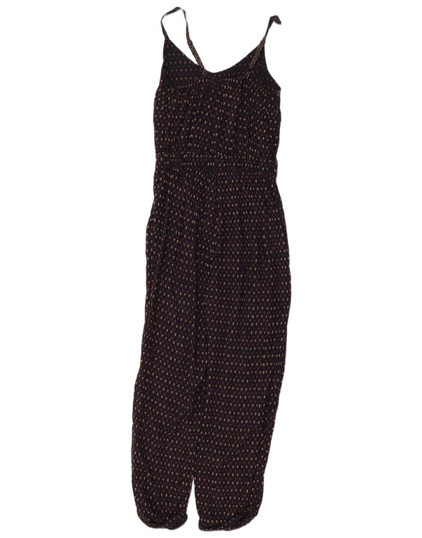 Tuta da donna FAT FACE UK 6 XS in viscosa floreale blu navy