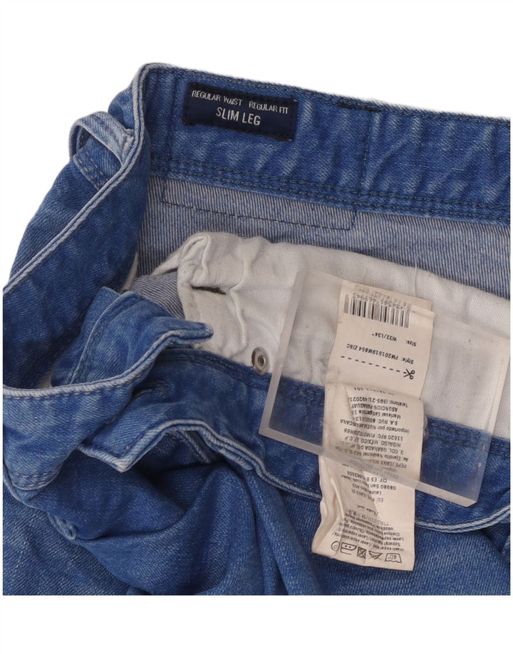 Jeans PEPE Jeans slim fit vestibilità regolare da uomo W32 L34 cotone blu