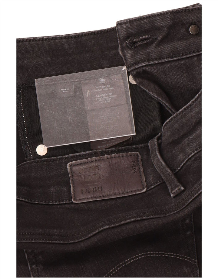 Jeans skinny da donna G-Star W30 L34 poliestere nero
