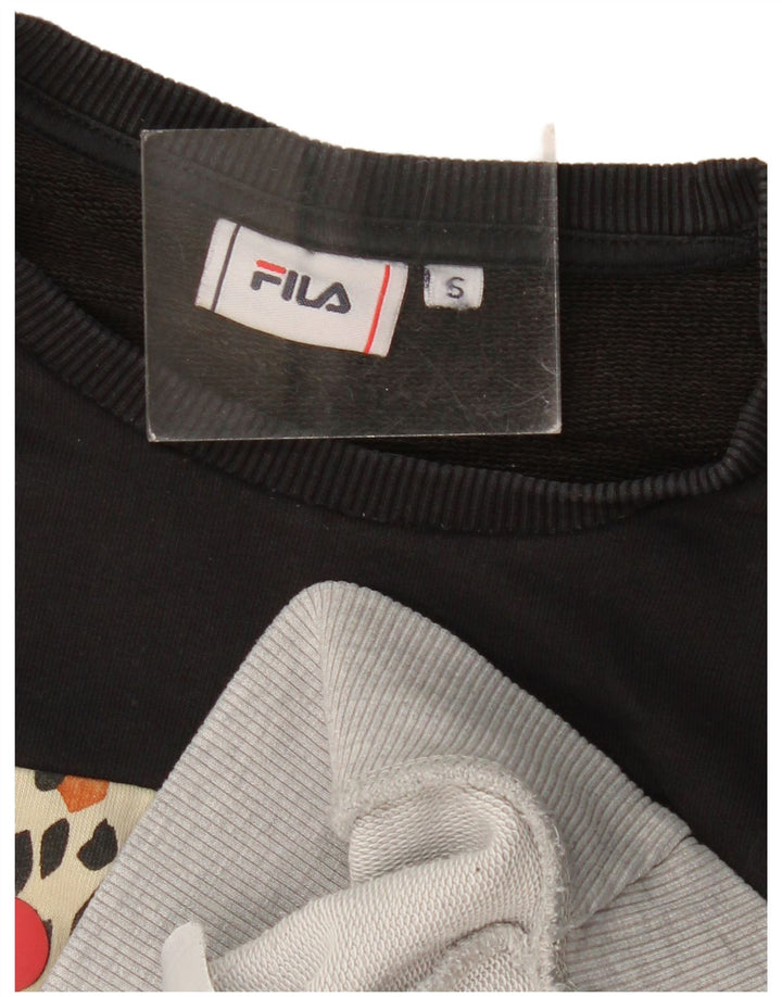 Felpa grafica da donna Fila Jumper UK 10 Small multicolore