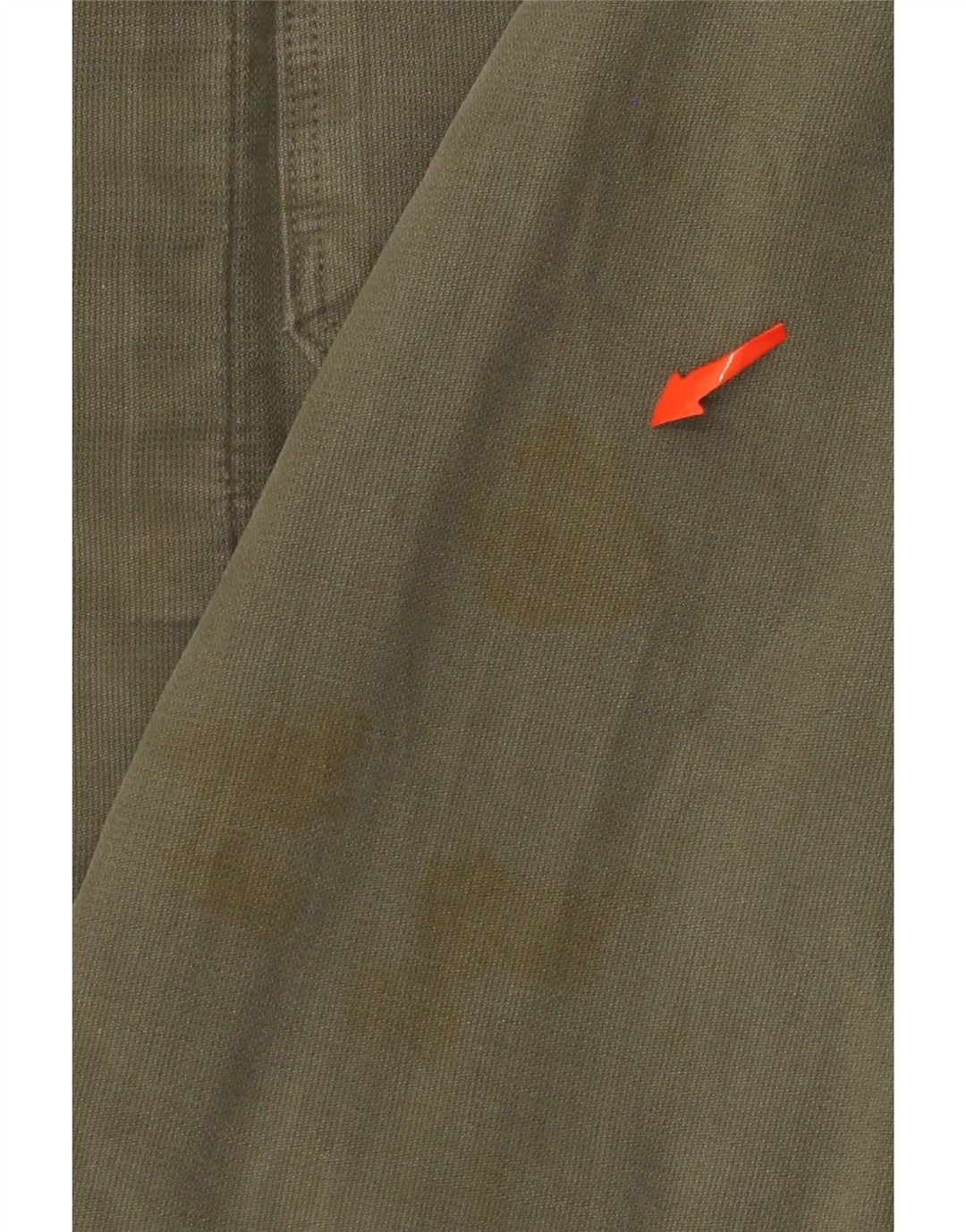 Giacca militare vintage da uomo UK 36 piccola color kaki