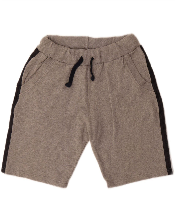 Pantaloncini sportivi da uomo NORTH SAILS Small in cotone color block grigio