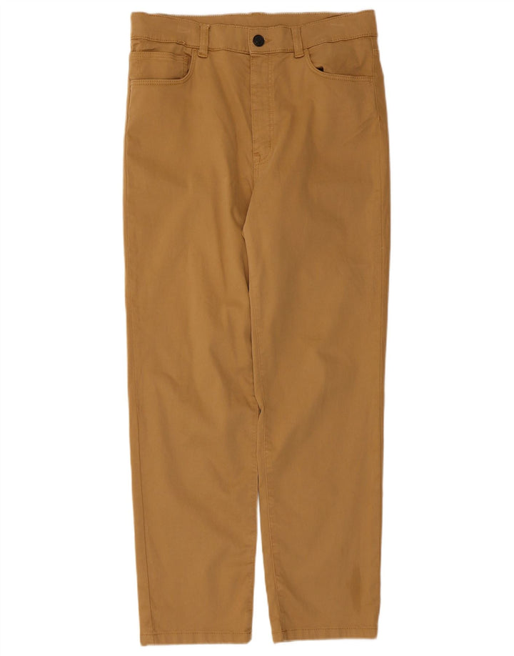 Pantaloni casual dritti da donna Massimo Dutti EU 40 Medium W30 L26 Beige