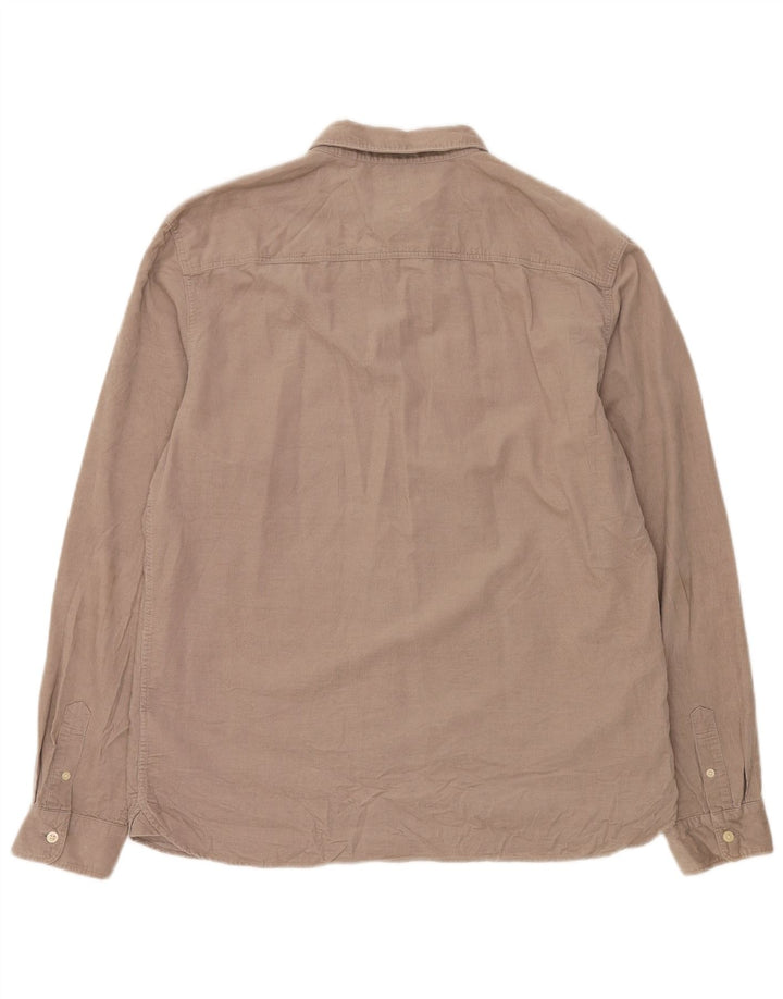 Camicia da uomo in velluto a coste ALL SAINTS XL in cotone beige