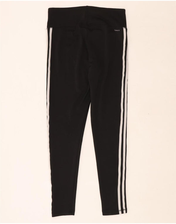 Leggings ADIDAS Climalite da donna UK 12/14 Poliestere nero medio