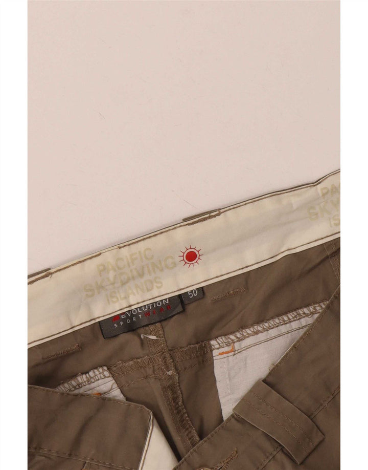 Pantaloncini cargo da uomo Evolution IT 50 Large W34 Cotone Beige