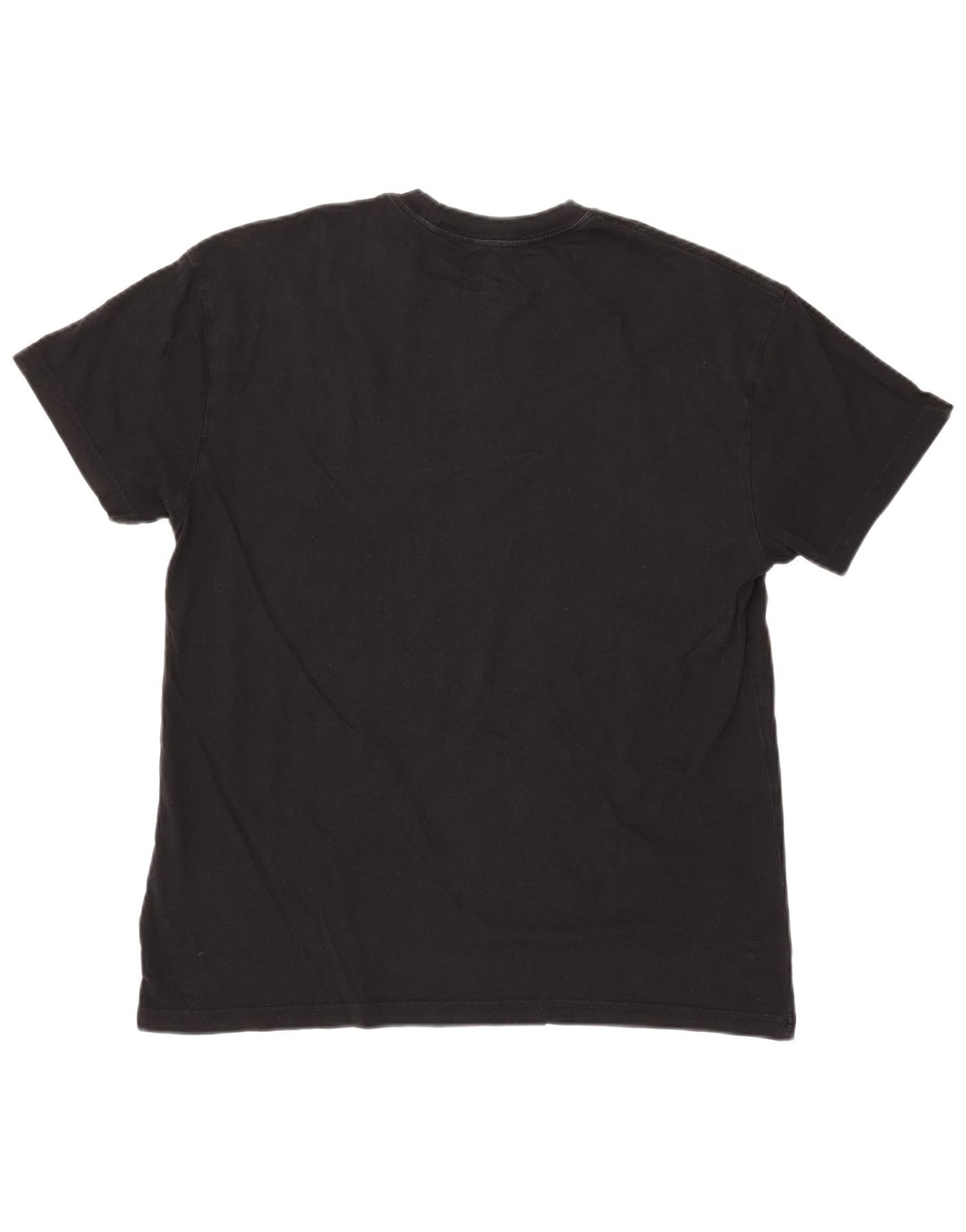 T-shirt da uomo VANS Top in cotone nero medio