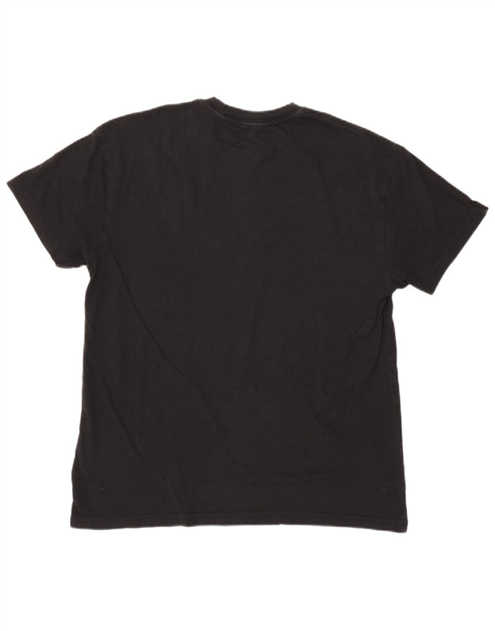 T-shirt da uomo VANS Top in cotone nero medio