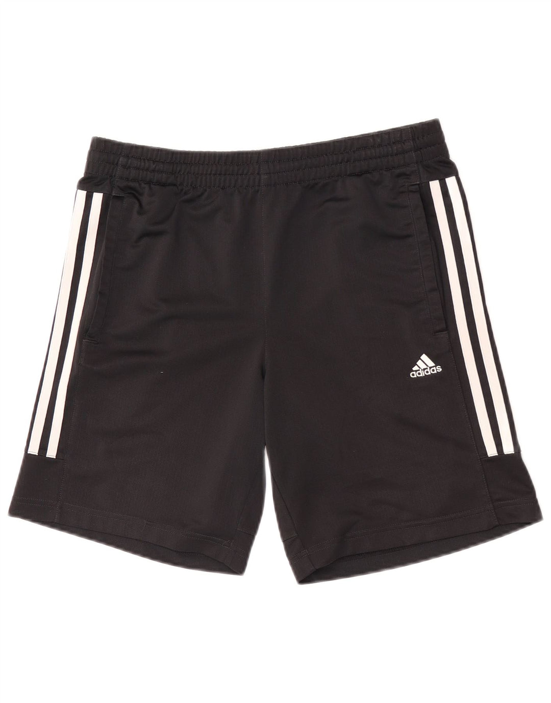 Pantaloncini sportivi Adidas da ragazzo 13-14 anni in poliestere nero