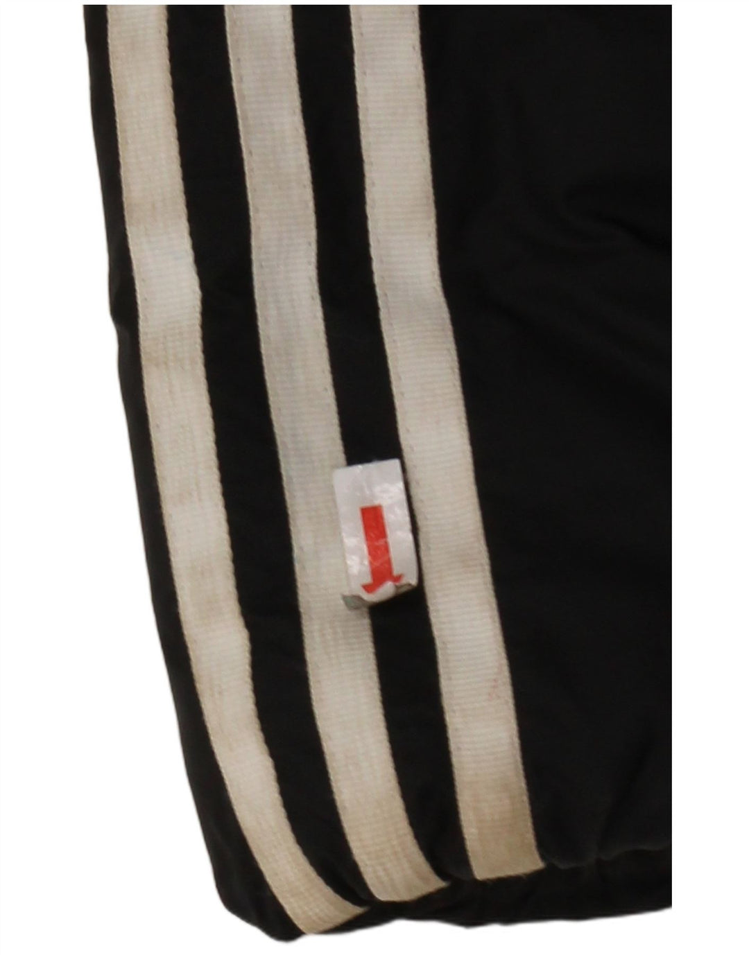 Giacca imbottita con cappuccio da donna Adidas UK 8 Small nylon nero