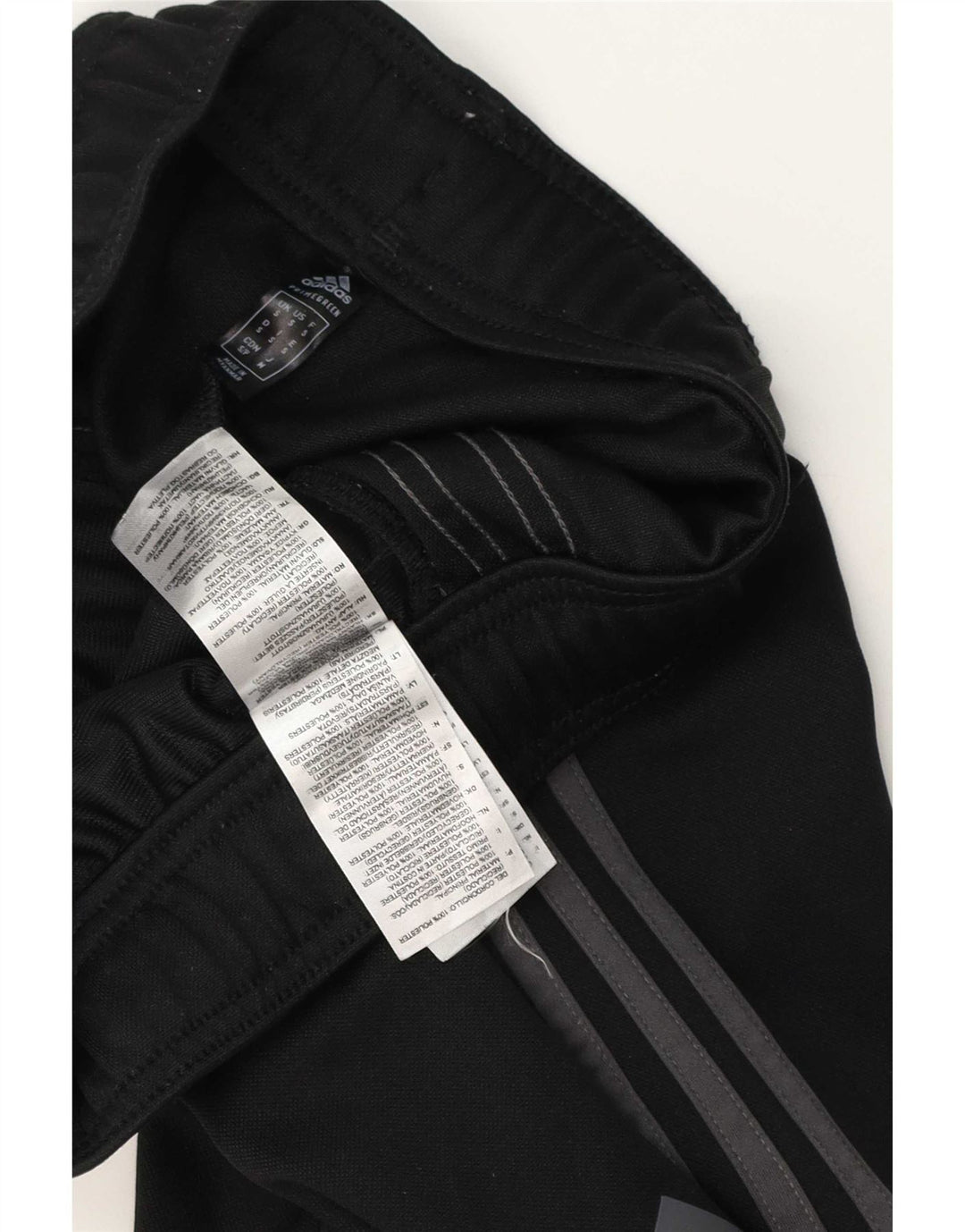 Pantaloni da tuta Adidas Aeroready da uomo piccoli in poliestere nero