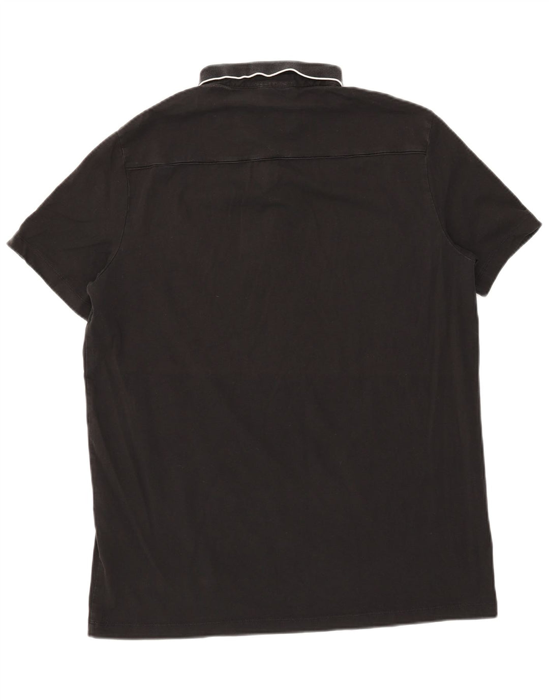 Polo da uomo ARMANI EXCHANGE XL in cotone nero