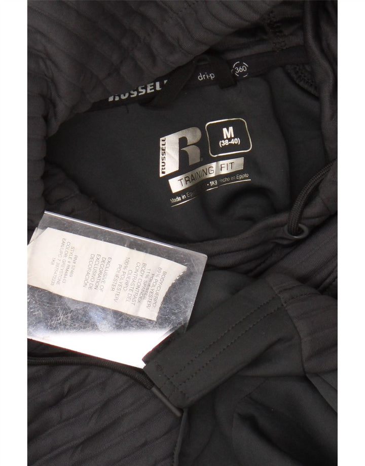 RUSSELL ATHLETIC Maglione con cappuccio Dri-Power da uomo grigio medio gessato