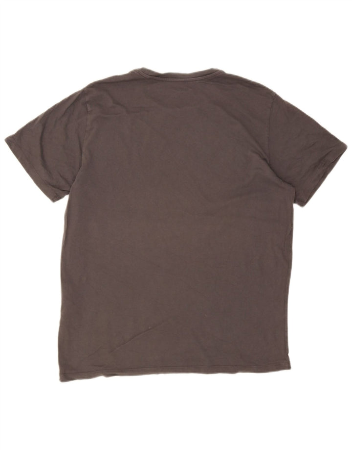 T-shirt grafica da uomo Levi's Top grande in cotone grigio