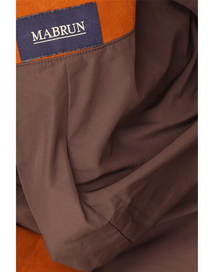Giacca utility da uomo Mabrun IT 48 Cotone Marrone Medio