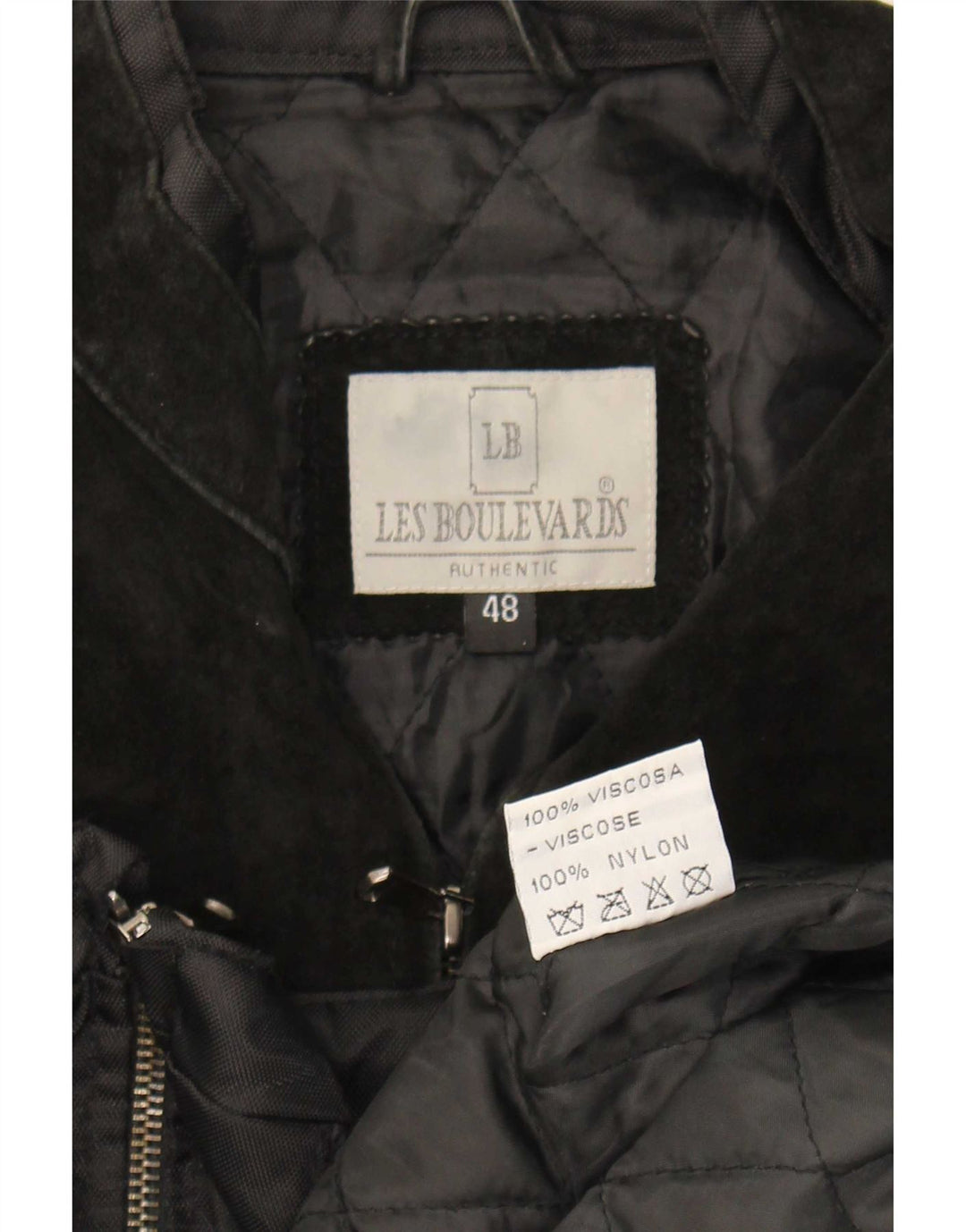 Giacca da corsa grafica da donna Les Boulevards IT 48 XL Colorblock nera
