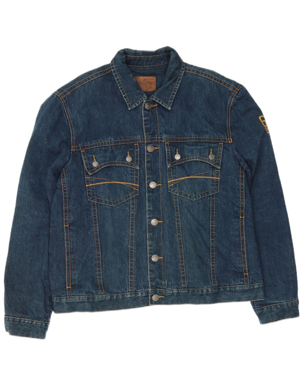 Giacca di jeans da uomo Tom Tailor UK 44 2XL Cotone blu