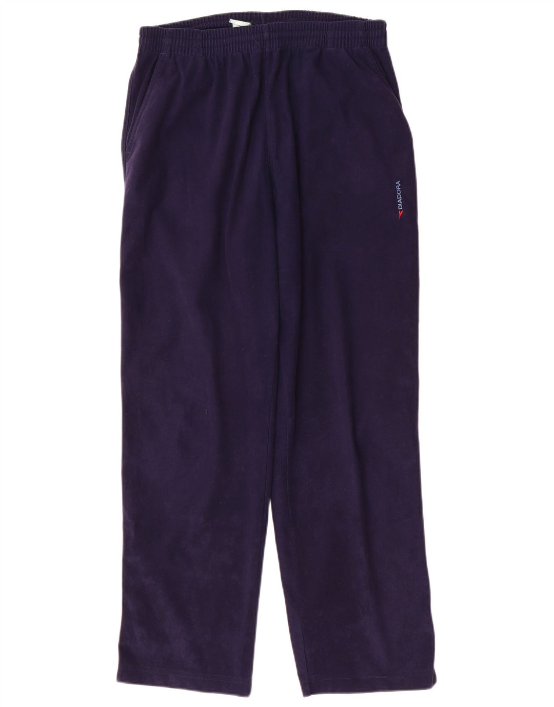 DIADORA Pantaloni da tuta da uomo UK 40 Medium Blu Navy Poliestere