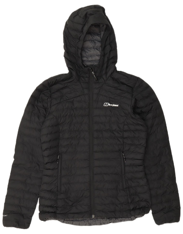 Giacca imbottita con cappuccio da donna Berghaus UK 8 Small poliestere blu navy