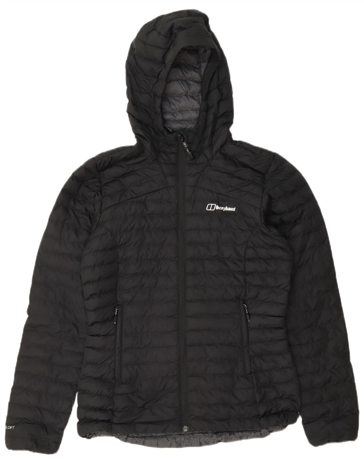 Giacca imbottita con cappuccio da donna Berghaus UK 8 Small poliestere blu navy