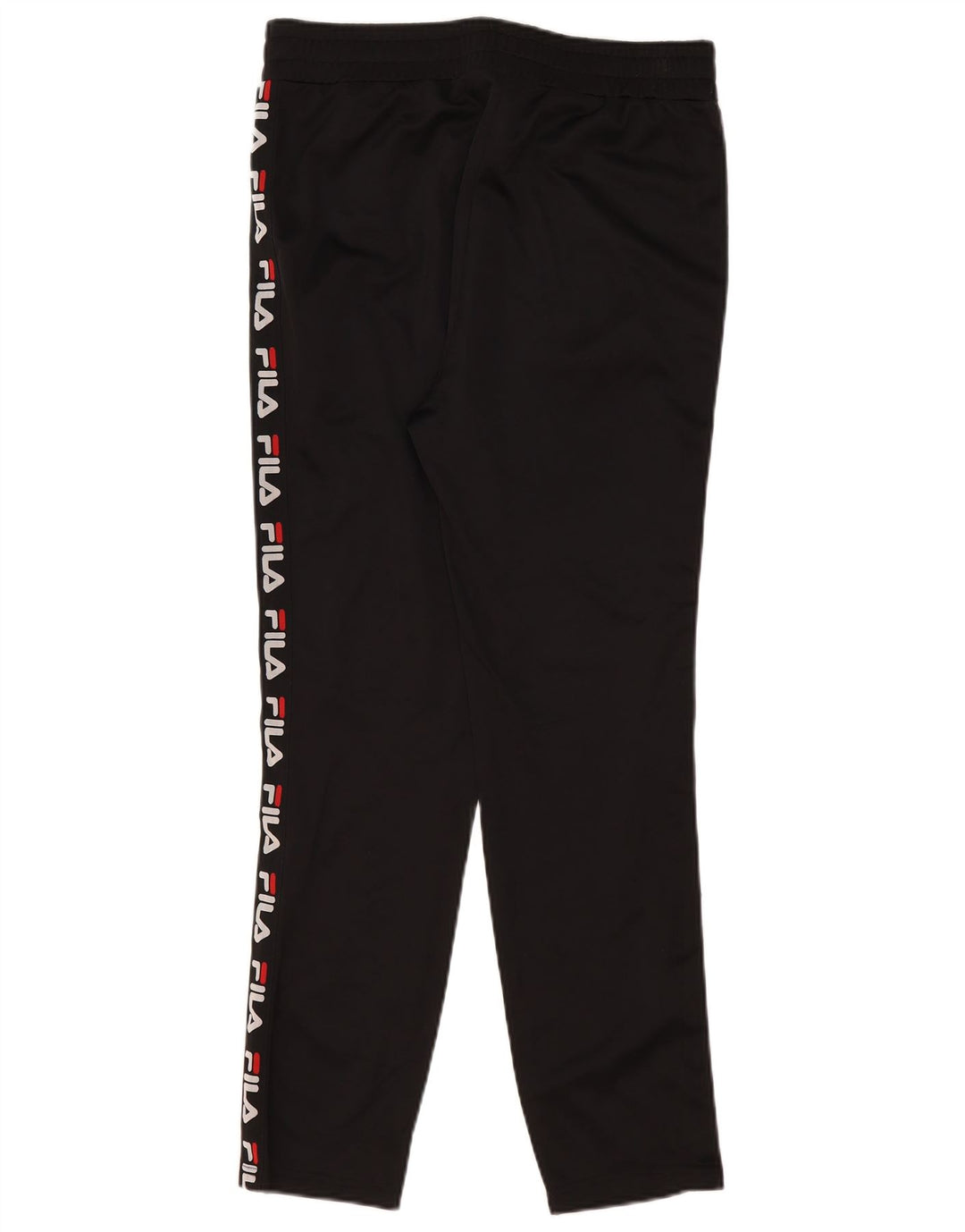 Pantaloni da tuta con grafica Fila da uomo piccoli in poliestere nero