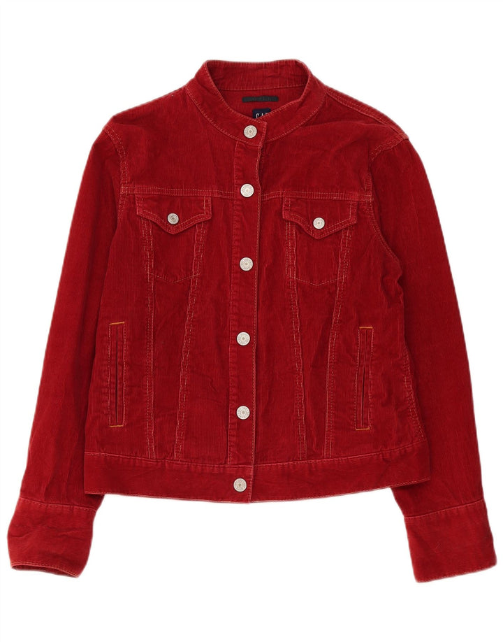 Giacca in velluto a coste da donna Gap UK 16 Large Rossa