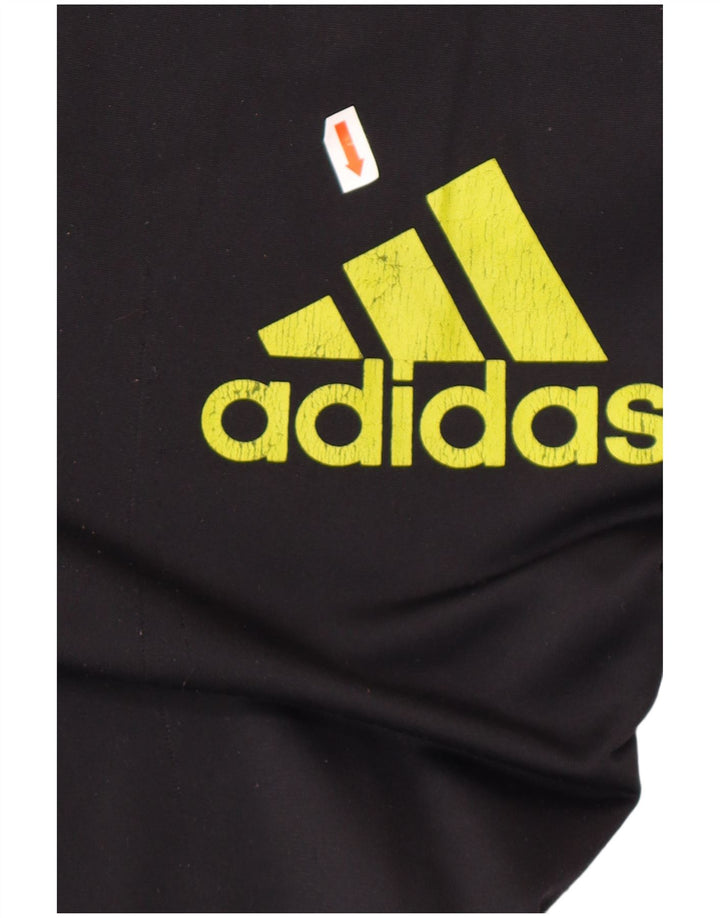 Pantaloni da tuta da uomo ADIDAS Joggers UK 40/42 Medium Nero Poliestere
